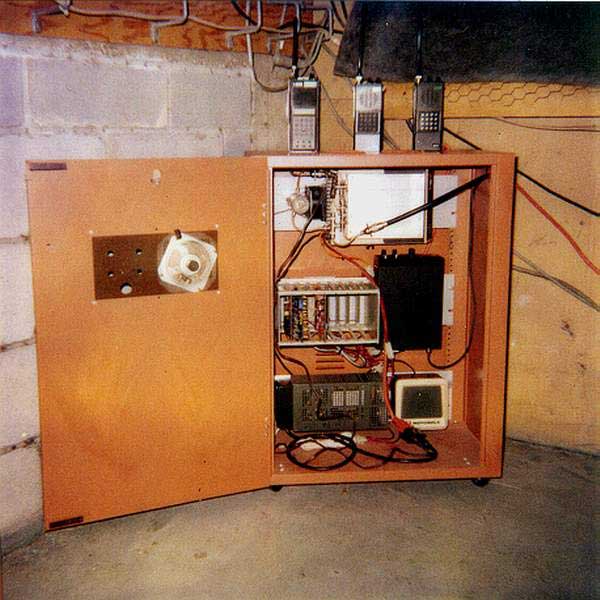 N5FL mobile repeater at Austin Marriott hotel, 1982